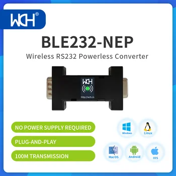 2/5 шт./Лот BLE232-NEP Беспроводной RS232 COM-порт Последовательный Преобразователь без питания CH9140 3-контактный 9-контактный кабель DB9