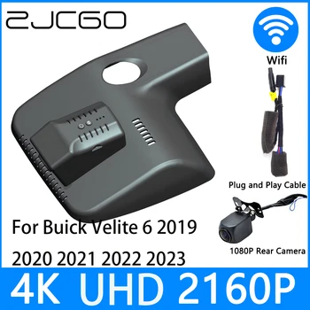 ZJCGO Dash Cam 4K UHD 2160P Автомобильный Видеорегистратор DVR Ночного Видения для парковки Buick Velite 6 2019 2020 2021 2022 2023