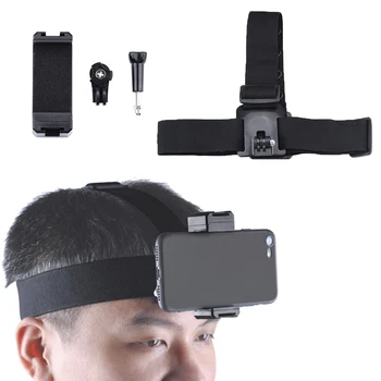 Держатель на голову для экшн-камеры insta360 с зажимом для крепления Держатель на голову для смартфона, мобильного телефона, Видео Портативные аксессуары 0