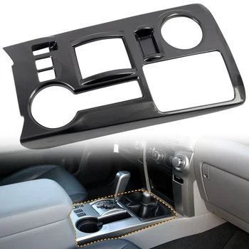 для Toyota 4Runner 2010-2021 Внутренняя Панель Переключения Передач Черные Металлические Накладки ABS Пластик
