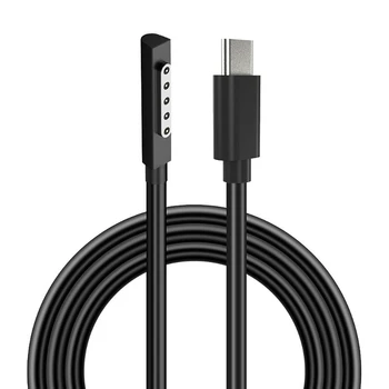 Долговечность Кабель для зарядки от поверхности до USB C Шнур питания для компьютера Surface 1 2RT 150 см Провода питания