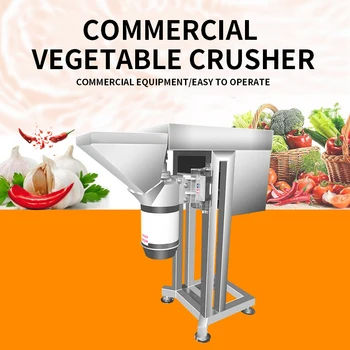 Коммерческая дробилка для овощей RY-307 для измельчения имбиря, чеснока, чили 500-800 кг/ч, большая машина для переработки овощей 0