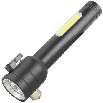 Наружное Освещение Светодиодный светильник COB, боковая педаль, многофункциональный фонарик, простая установка 0
